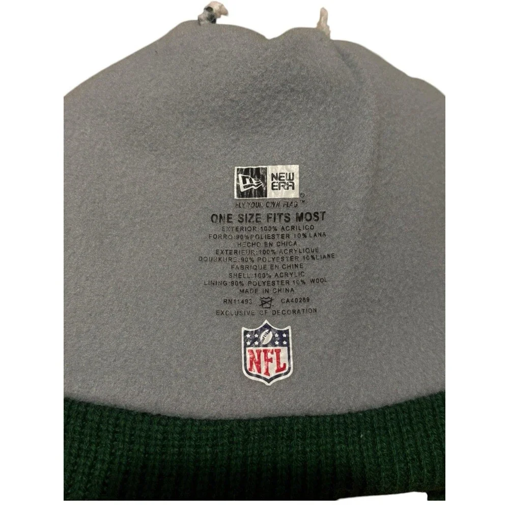 NFL New Era Green Bay Packers Winter Beanie Pom Knit Cap